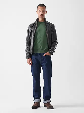 BOSS | Veste en cuir L-MUBUK2 | 